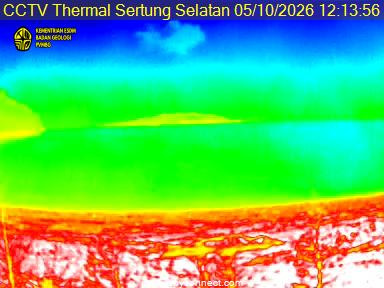 Anak Krakatau - Sertung Selatan (IR Camera)